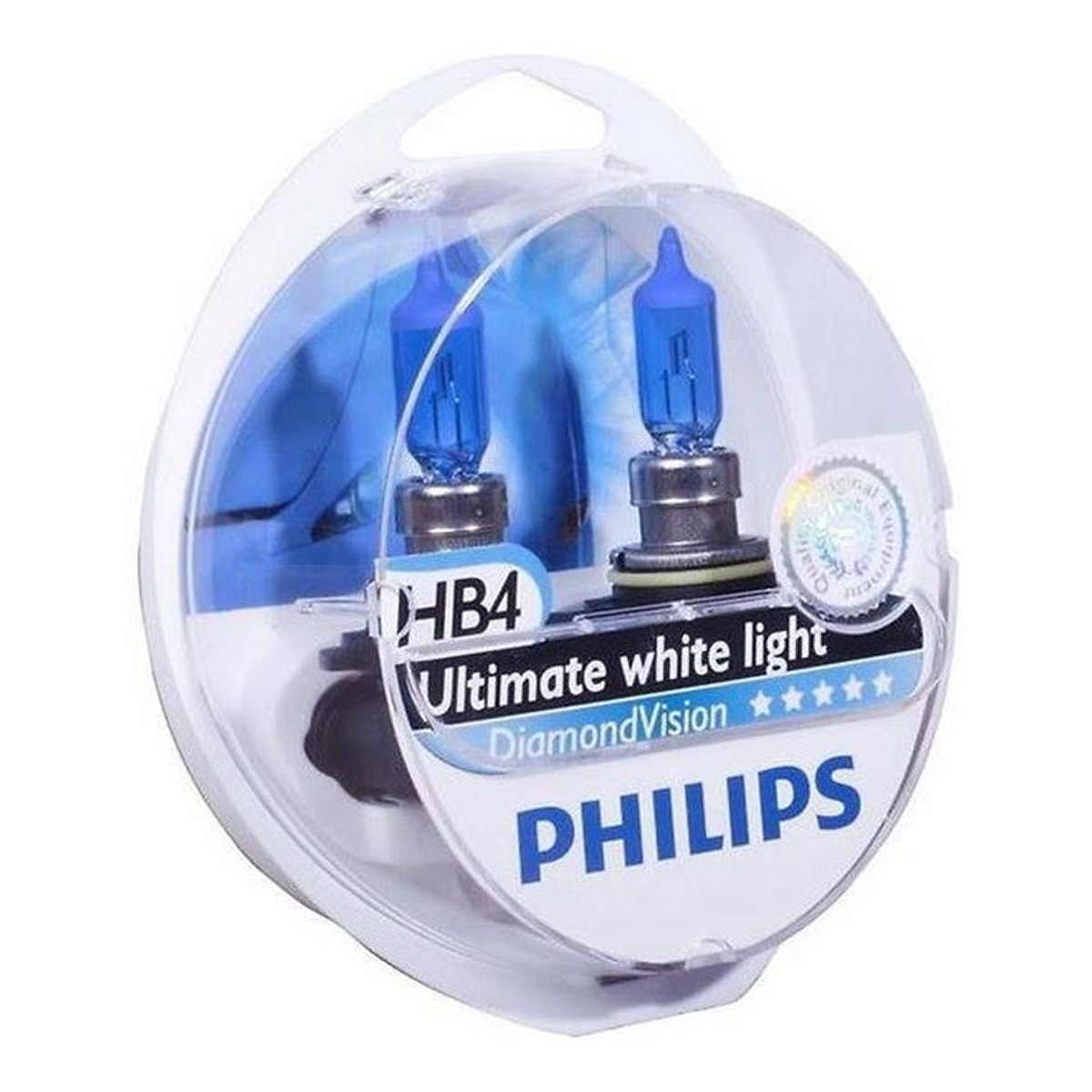 Автолампа галогенова 51W HB4 12V 51W 5000K P22D / DIAMONDVISION - ЯСКРАВЕ БІЛЕ СВІТЛО З БЛ PHILIPS (9006DVS2) Philips фото 3