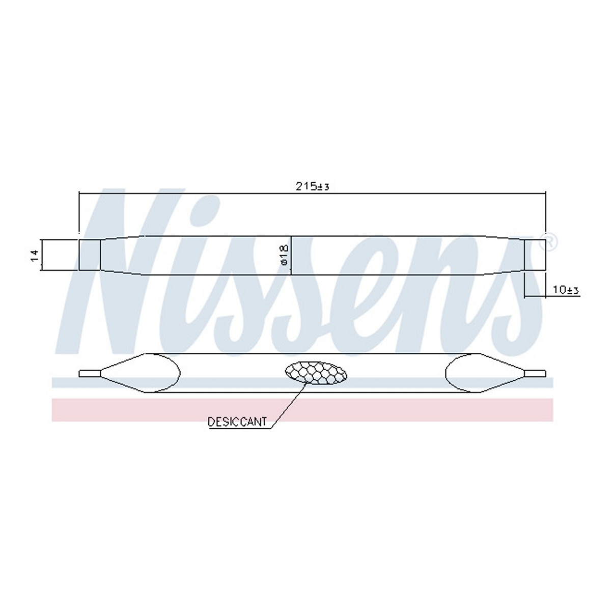 Осушувач кондиціонера HYUNDAI ACCENT (RB) (11-) 1.4 I 16V NISSENS (95771) Nissens фото 9