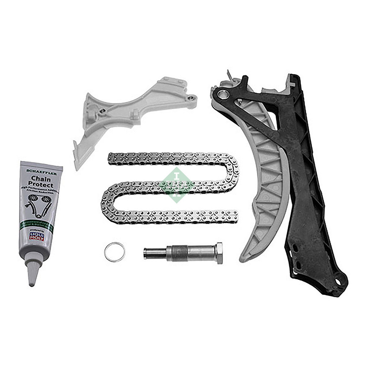 Комплект ланцюга ГРМ BMW 3 (E90)/5 (E60) 04-10 N46, (ланцюг INA) Schaeffler INA фото 3