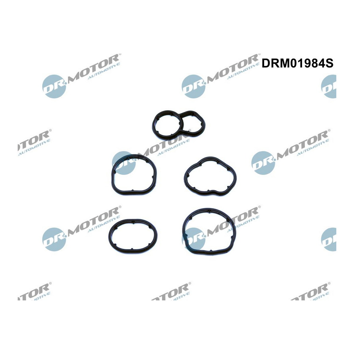 Комплект прокладок гумових OIL COOLER (SET) B.M.W. DR MOTOR (DRM01984S) DR.motor фото 3