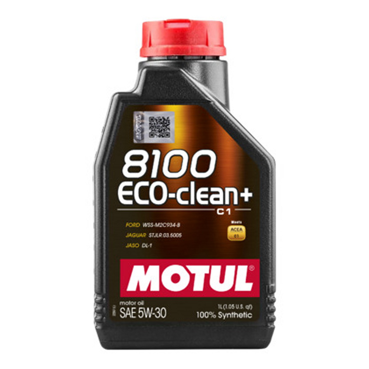 Олива моторна 8100 Eco-clean+ 5W-30 1л 8100 ECO-CLEAN+ 5W30 12X1L MOTUL (101580) Motul фото 3