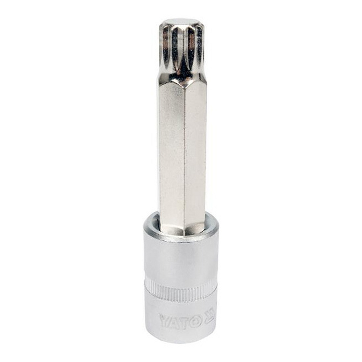 Торцева головка 1/2" зі вставкою SPLINE М14, довжина 100 мм YATO (YT-04355) Yato фото 3