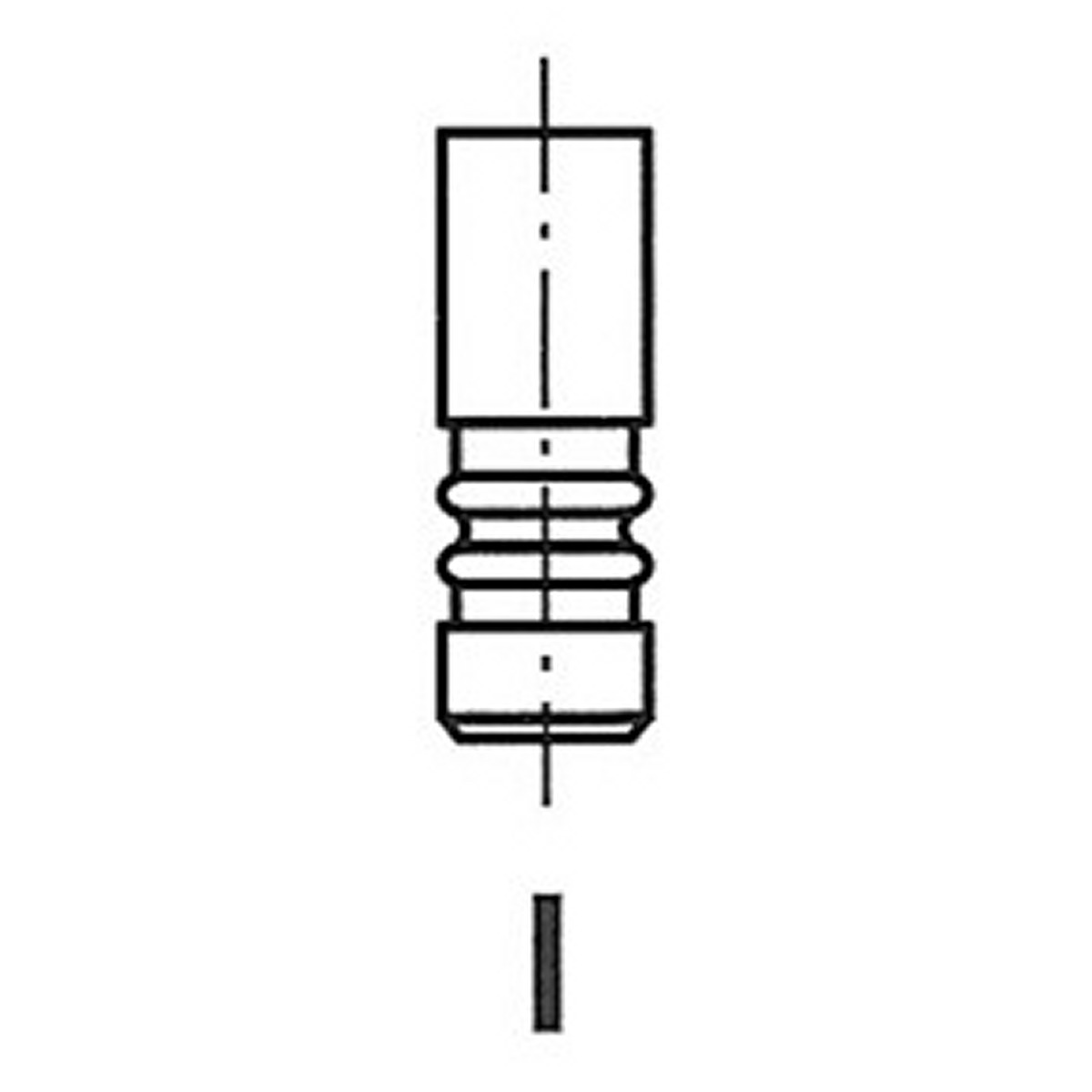 Клапан двигуна EX VAG 1.8 20V ADR/AEB 29.8X6X103.9, 2.7 V6 30V AGB КРАТНІСТЬ Х4 FRECCIA (R4853/BMARCR) Freccia фото 5