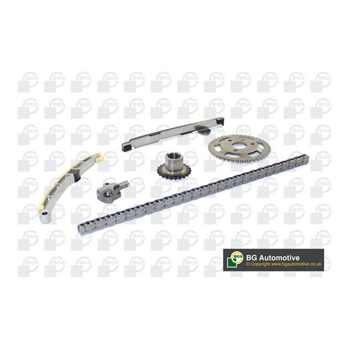 Комплект привідного ланцюга TOYOTA COROLLA ЛІФТБЕК (_E12_) 1.4 D-4D (NDE120_, NDE120R) 2004.0 BGA (TC9120FK) BGA фото 3