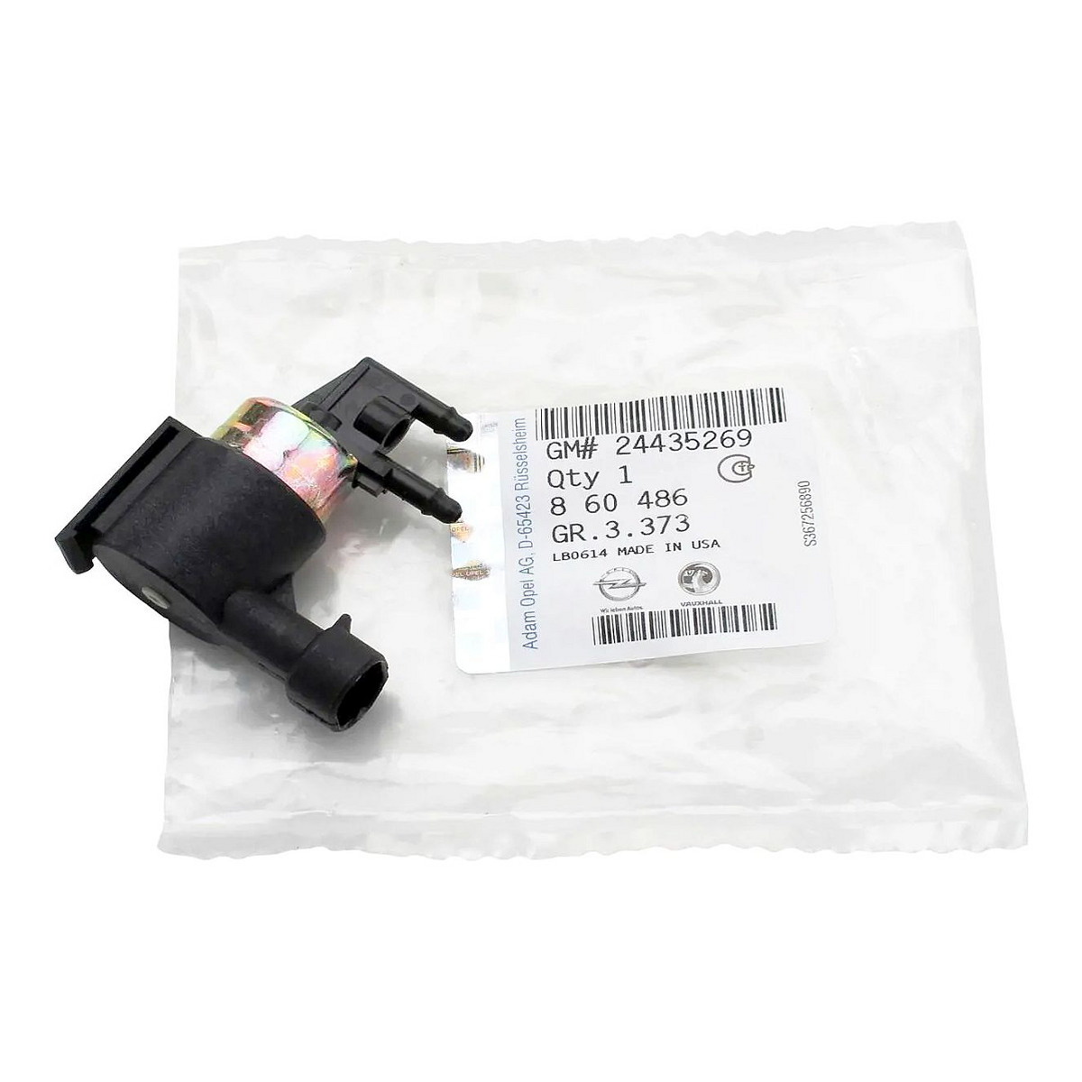 Клапан управління тиском OPEL ASTRA G 2.2 DTI, OMEGA B 2.2 DTI, VECTRA C 2.2 DTI 2000 - 20 PSA (24435269) PSA фото 3