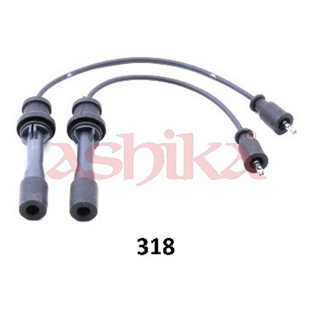 Комплект кабелів високовольтних MAZDA 323 F VI (BJ) 1.6 1998.09-2004.05 ASHIKA (132-03-318) ASHIKA фото 3