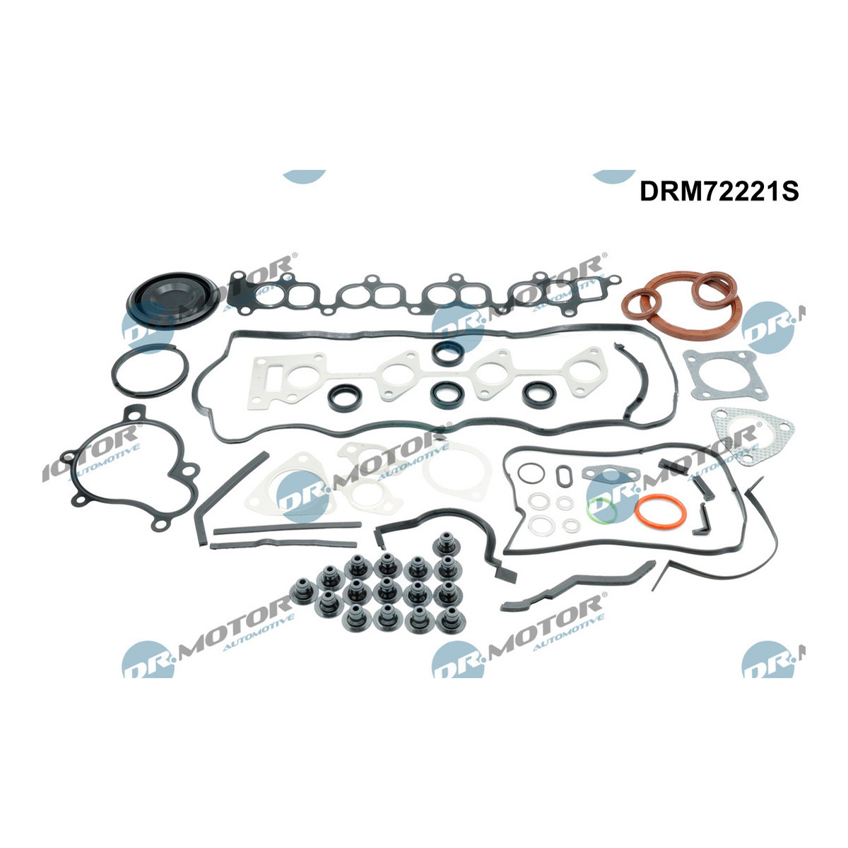 Комплект прокладок з різних матеріалів FULL SET HYUNDAI/KIA 2.0D D4EA 06- DR MOTOR (DRM72221S) DR.motor фото 3