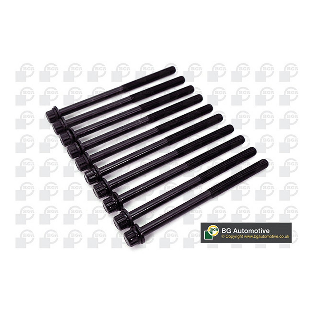 Комплект болтів з головкою системи TORX з чорного металу HYUNDAI D4EA/D4EB, CHEVROLET CAPTIVA, OPEL Z20DM/Z20DMH BGA (BK3399) BGA фото 3