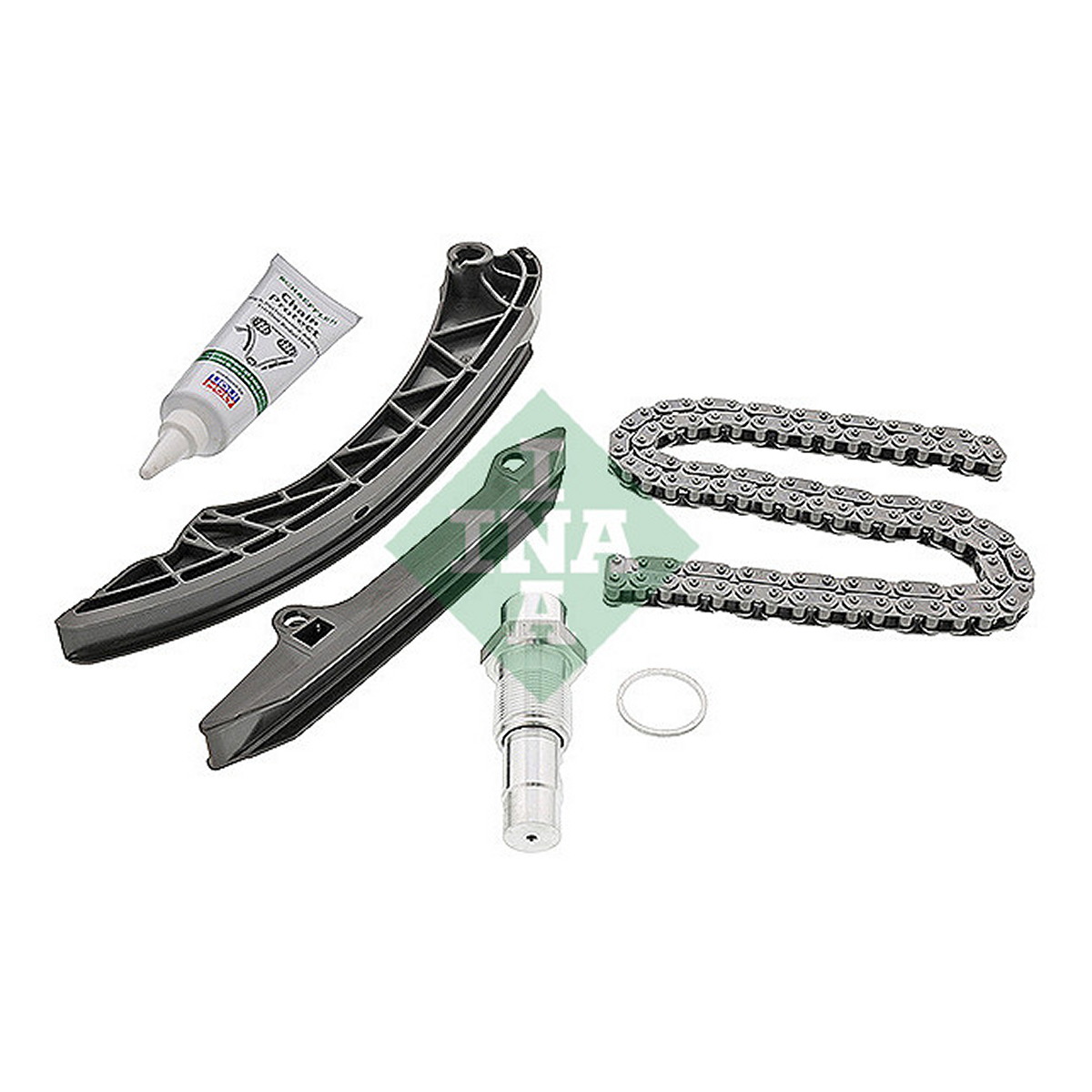 Комплект ланцюга ГРМ BMW 3 (E36/E46)/5 (E39/E60)/7 (E65/E66/E67) 2.0-3.0 92-08 M54 B30, (ланцюг INA) Schaeffler INA фото 11