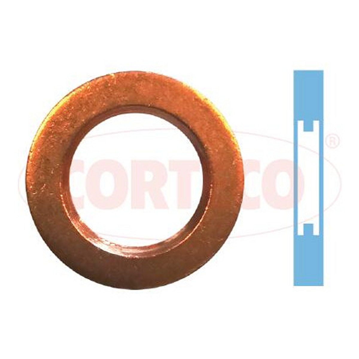 Термошайба SET (5PCS) VAG УЩІЛЬНЕННЯ ФОРСУНКИ CORTECO (49430663) Corteco фото 3