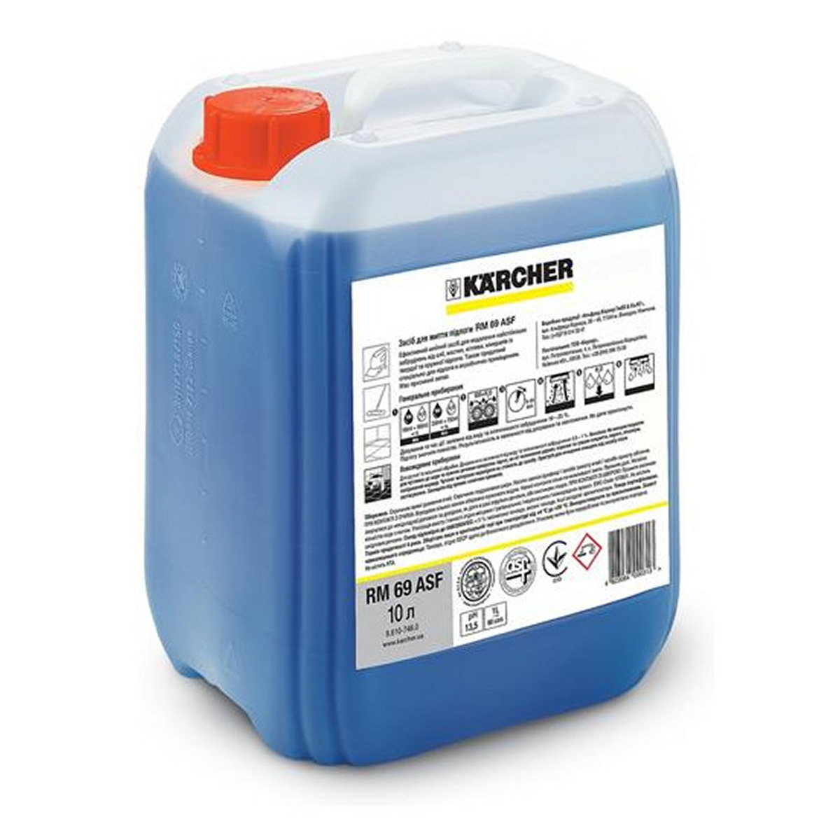 Засіб для чищення ДЛЯ ГЛИБОКОГО ОЧИЩЕННЯ ПІДЛОГИ RM 69 ASF, 10 Л KARCHER (9.610-746.0) Karcher фото 3