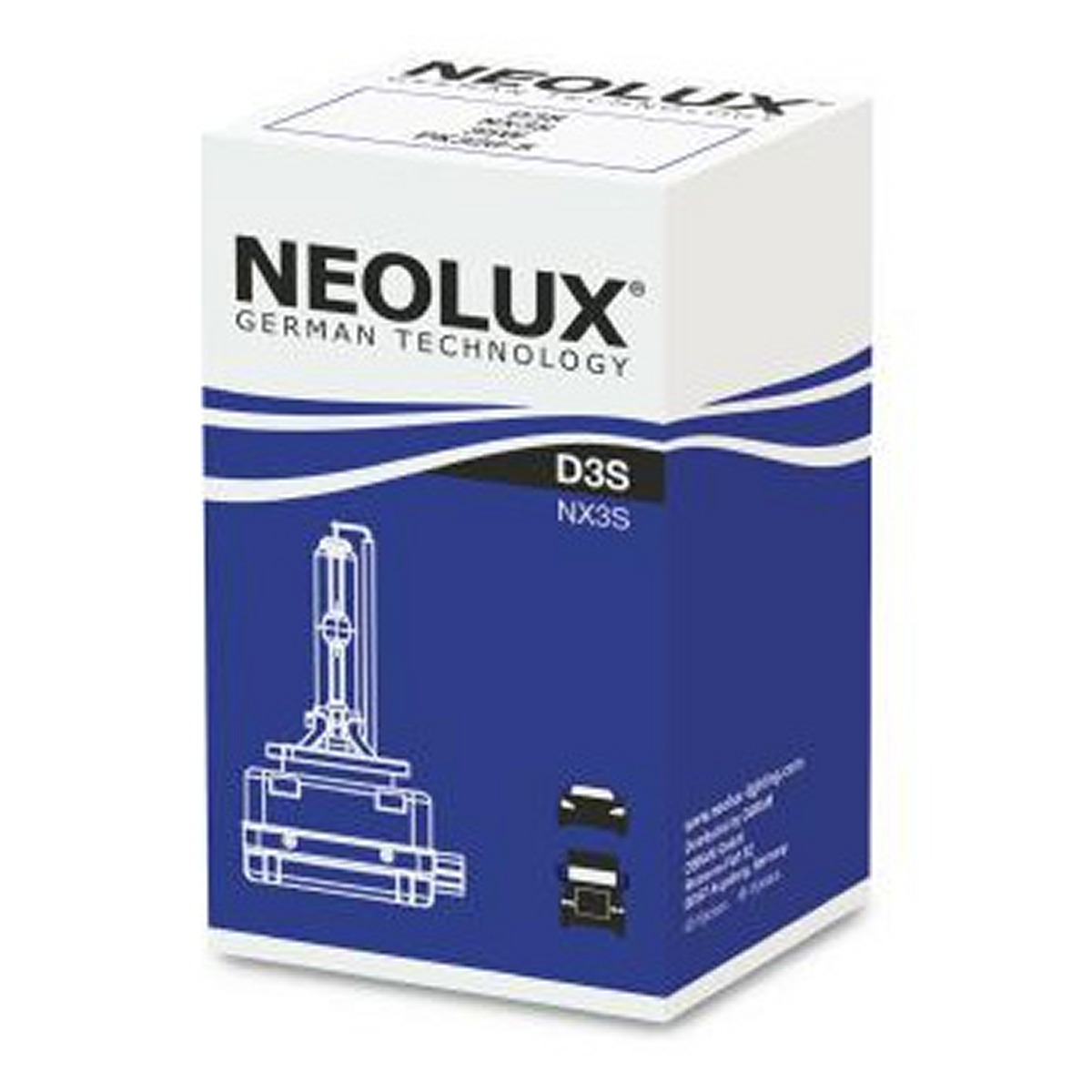 Автолампа ксенонова D3S 42V 35W 4300K PK32D-5 NEOLUX (NX3S) Neolux фото 3