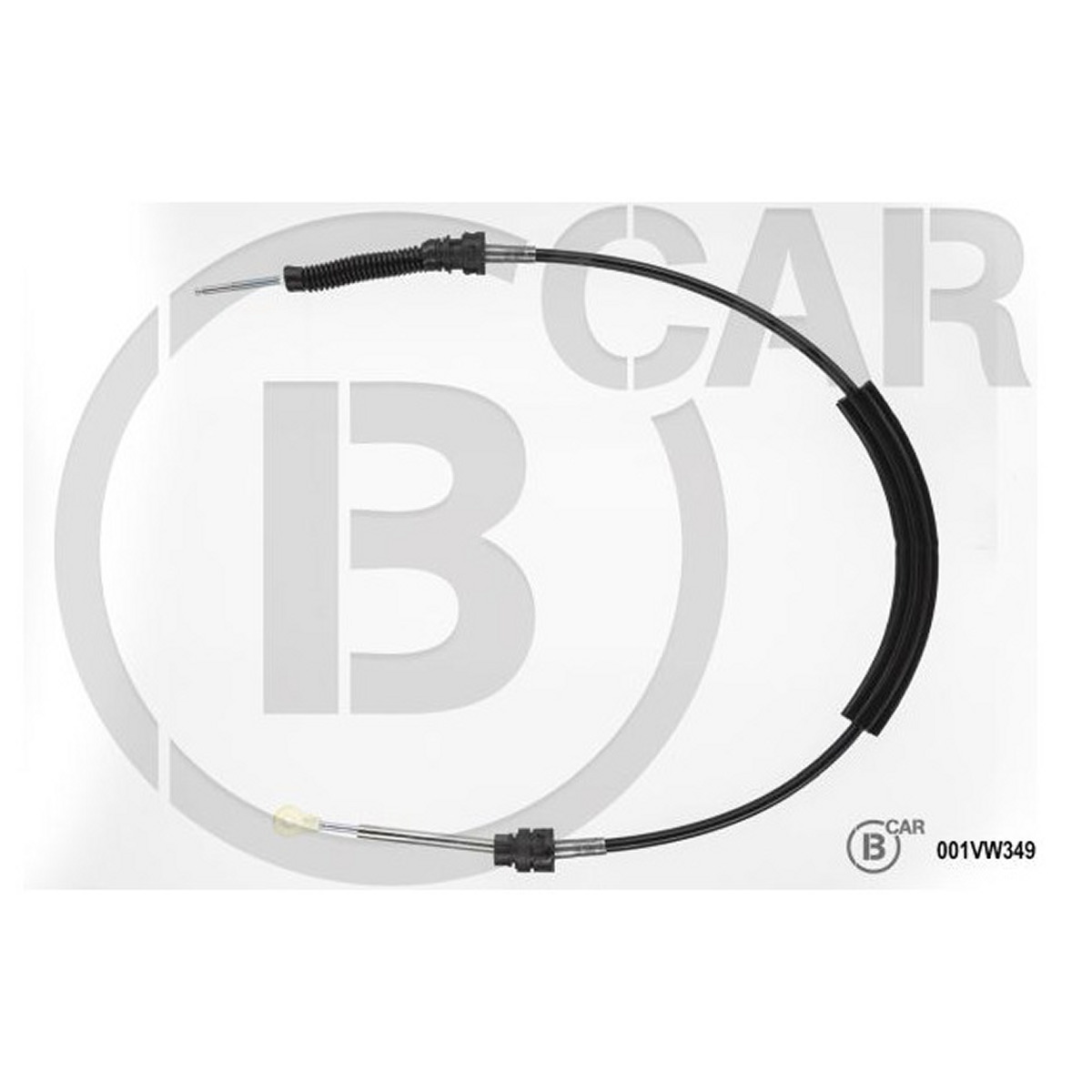 Трос привода коробки передач VW CADDY III МІНІВЕН (2KB, 2KJ, 2CB, 2CJ) 1.6 TDI 1.6 2010.08 - 2 B CAR (001VW349) B CAR фото 3