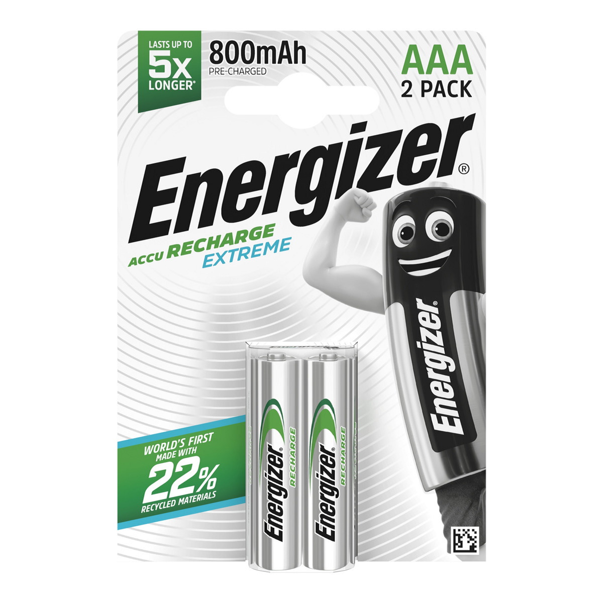 Акумулятор R03 AAA - ENERGIZER PRE-CH EXTREME / 800 MAH NI-MH 1.2 (R03RCH800E) Energizer фото 3