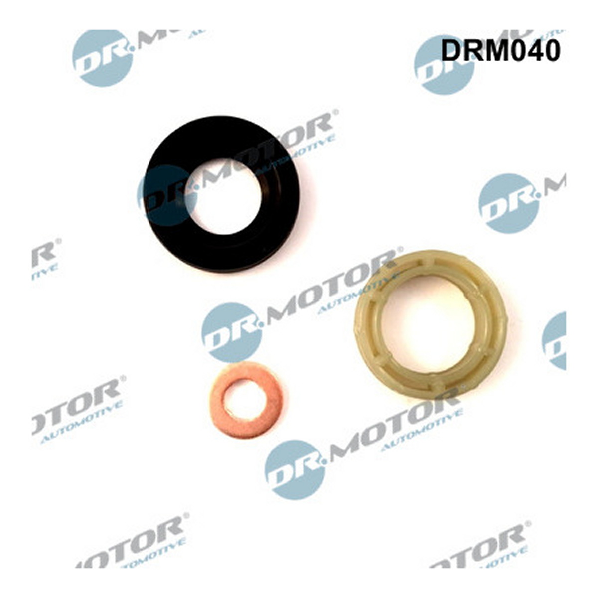 Комплект ущільнювачів з різних матеріалів FORD / PSA / FIAT / MAZDA FORD FIESTA 1,6 TDCI 2001-->; FUSION 1, DR MOTOR (DRM040) DR.motor фото 3