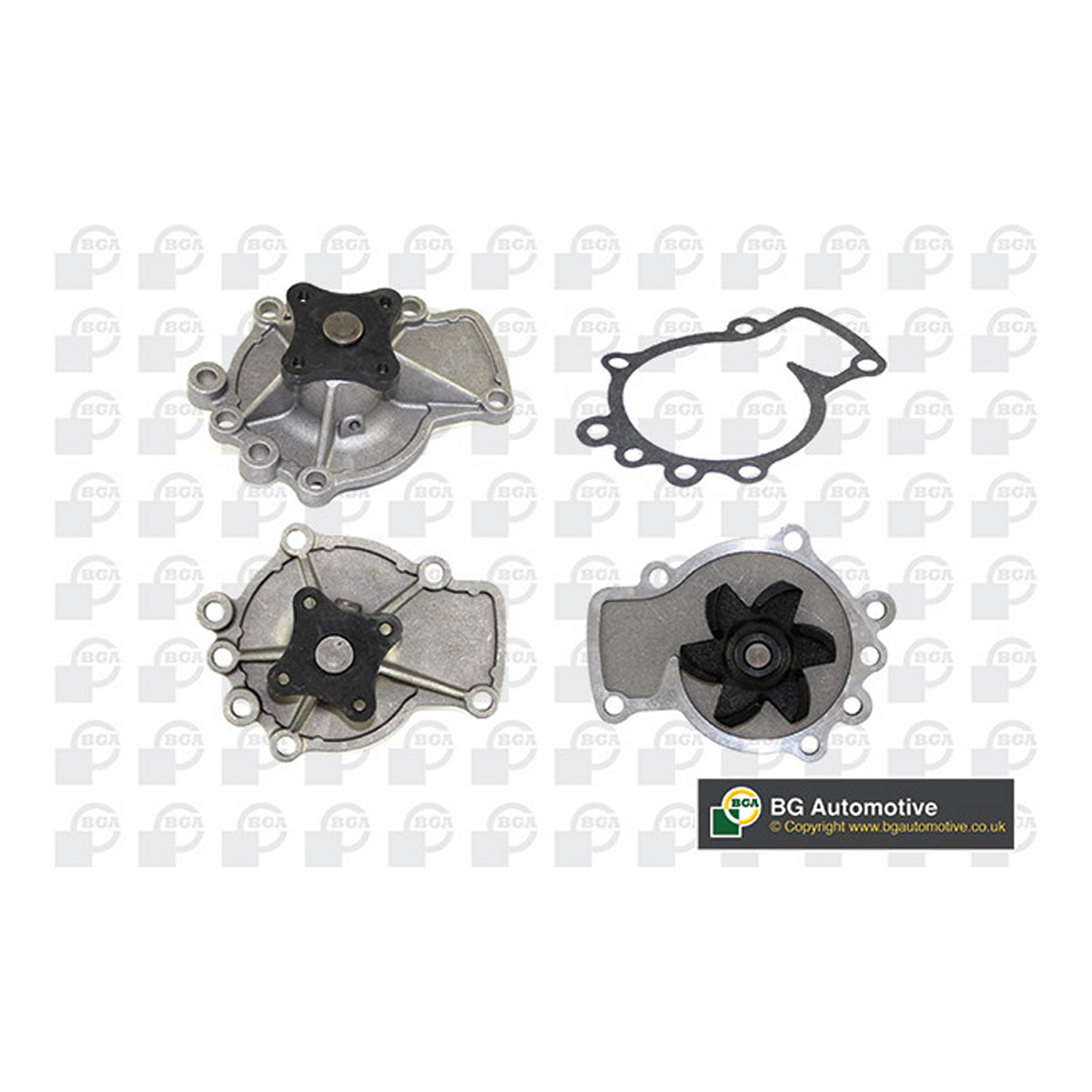 Помпа водяна NISSAN ALMERA 1996-2000, PRIMERA 1999-2002, SERENA 1993-2000, SUN BGA (CP18426) BGA фото 3