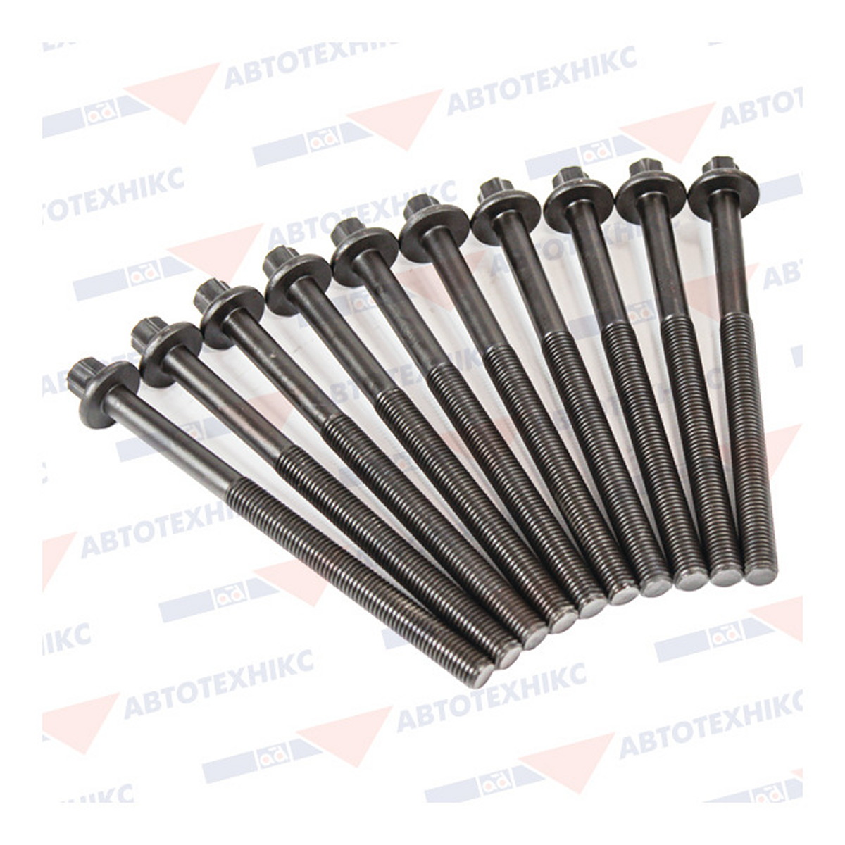 Комплект болтів з головкою системи TORX з чорного металу RENAULT CLIO 2009-, GRAND MODUS 2008-2012, KANGOO 2005-2009 BGA (BK3354) BGA фото 3