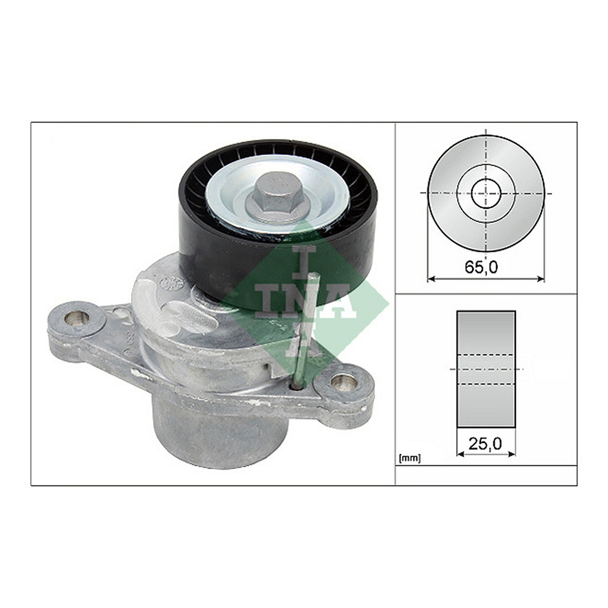 Натяжник ременя генератора Citroen C3 II/C4/Berlingo 1.4HDi/1.6HDi 09-, (DV4/DV6) Schaeffler INA фото 7