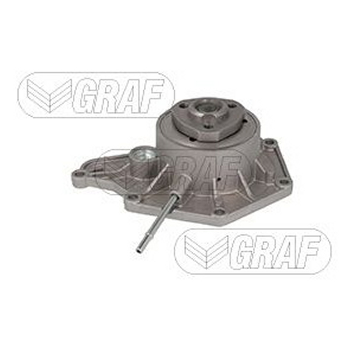 Помпа воды Audi A6/A7 2.8FSI/FSI quattro 11-/Audi A8 2.5TFSI 12- (R/B 4PT) (6 лоп) (switchable) фото 10