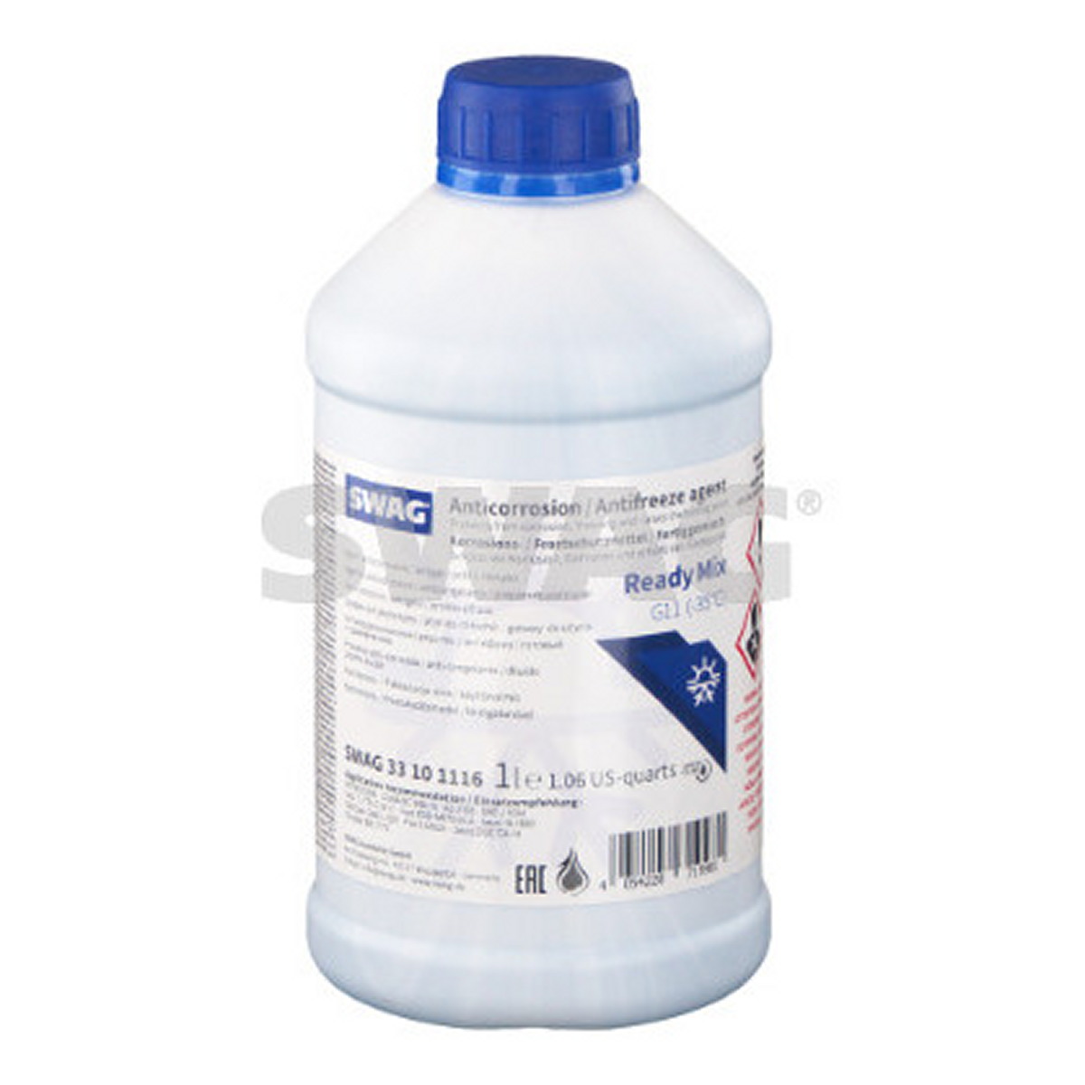 Рідина охолоджувальна готова до використання синя COOLANT G11 -35 °C (33101116) Swag фото 3