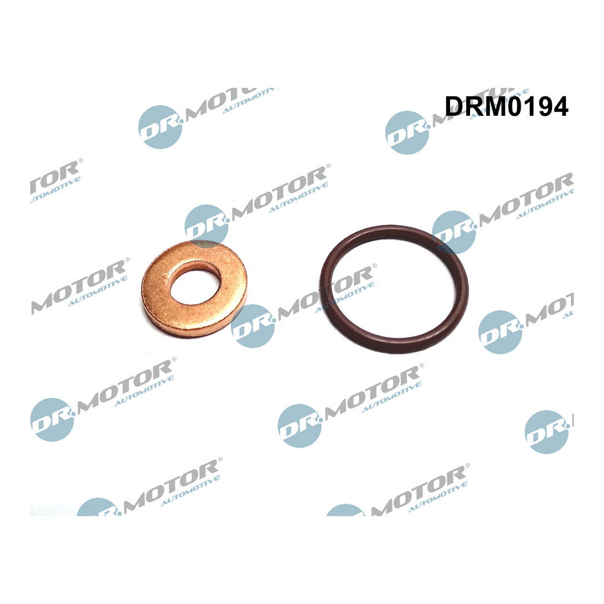 Комплект прокладок з різних матеріалів HONDA WITH O-RING FOR INJECTOR - ACCORD VII 2.2I -CTDI, CIVIC VII DR MOTOR (DRM0194) DR.motor фото 3