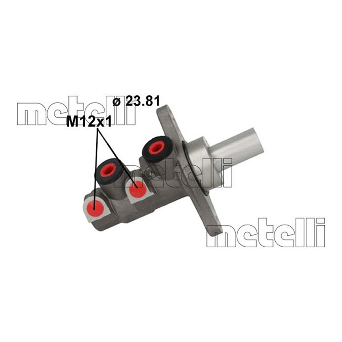 Циліндр гальмівний головний CITROEN BERLINGO II, PEUGEOT PARTNER 2008- METELLI (05-1147) Metelli фото 3