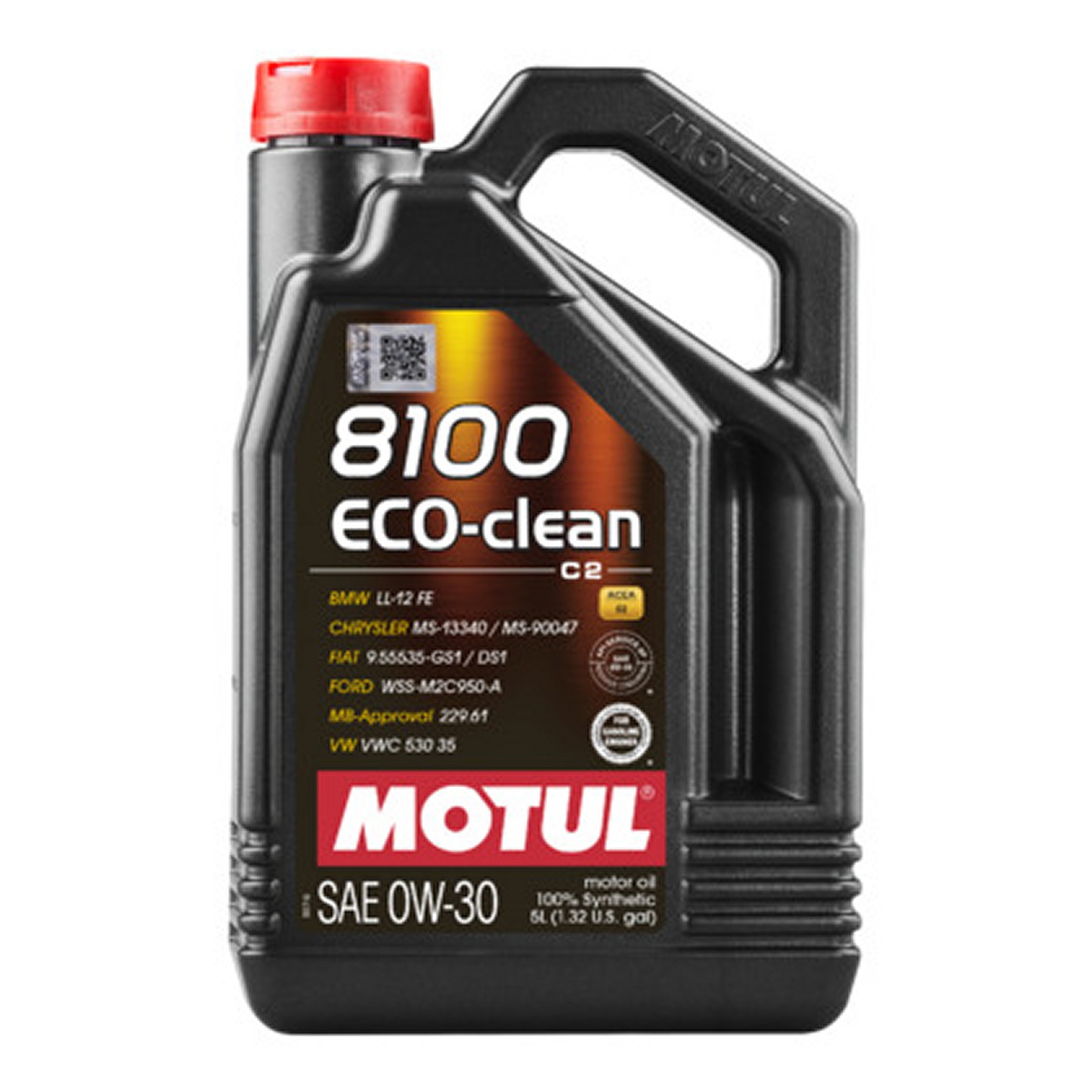 Олива моторна 8100 Eco-clean 0W-30 5л 8100 ECO-CLEAN 0W30 4X5L MOTUL (102889) Motul фото 3