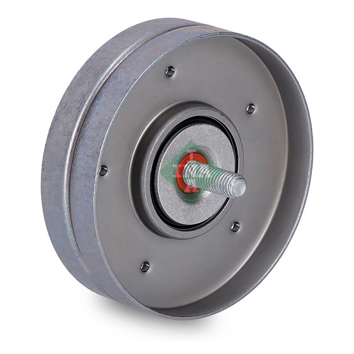 Ролик генератора Audi A4/A5/A6/Q5/VW Amarok/Multivan V/T5 1.8-2.0 07- (паразитний) (90x25) Schaeffler INA фото 4