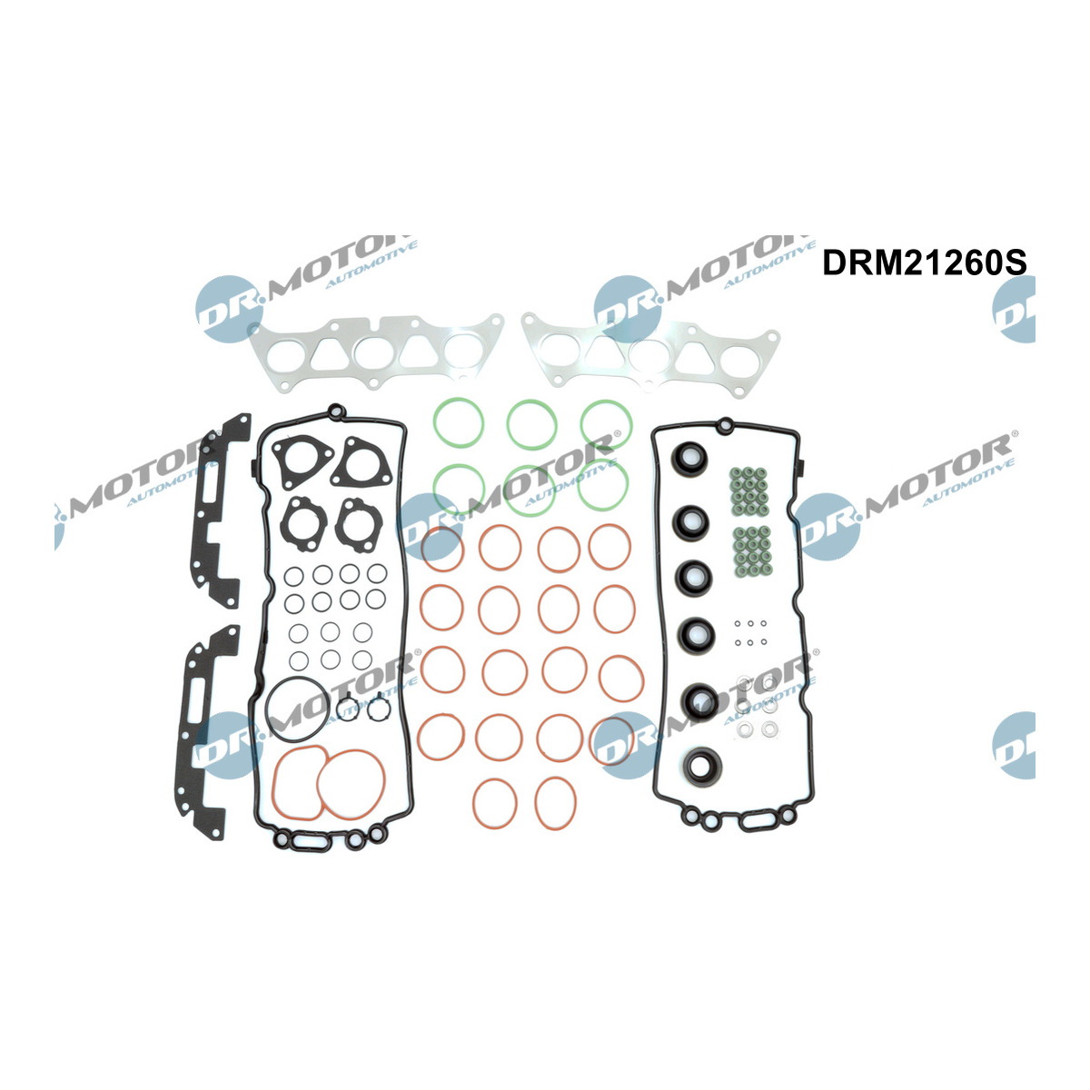 Комплект прокладок з різних матеріалів HEAD SET VAG 3.0TDI A4/A5/A6/A7/Q5/Q7 3.0TDI CUEA/CVZA/CZVB/CZZA DR MOTOR (DRM21260S) DR.motor фото 3