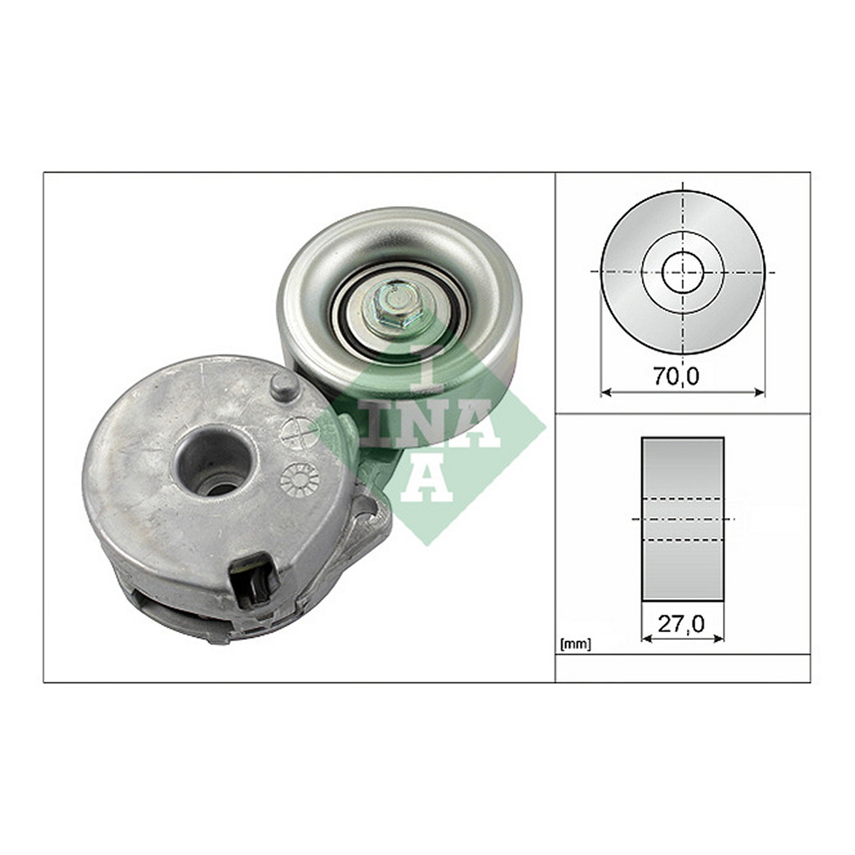 Натяжитель ремня генератора Nissan X-Trail/Qashqai/Renault Clio/Fluence/Laguna III 2.0 16 V 07- фото 9