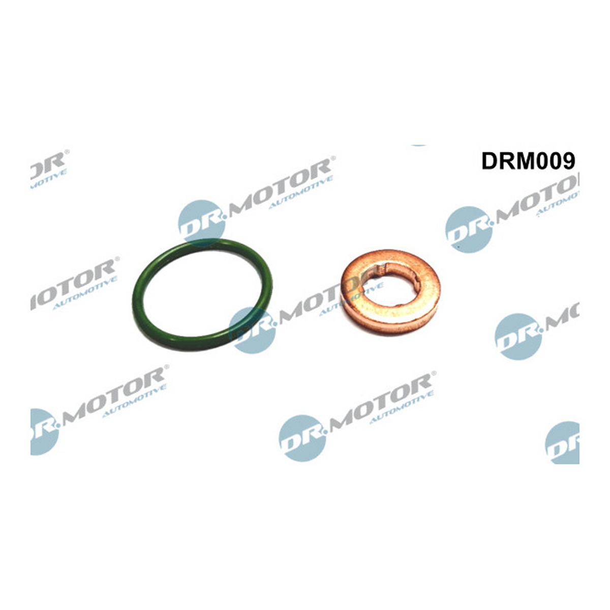 Комплект прокладок з різних матеріалів MOUNTING KIT FOR INJECTOR CR FOR ENGINES VAG - 1,6 TDI - SET FOR DR MOTOR (DRM009) DR.motor фото 3