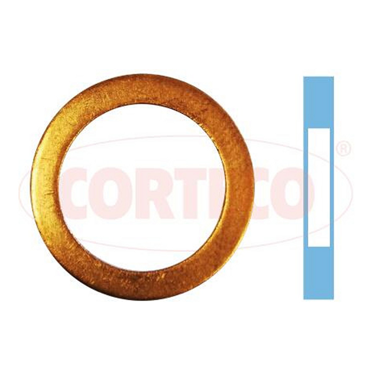 Термошайба SET (4PCS) CITROEN/PEUGEOT УЩІЛЬНЕННЯ ФОРСУНКИ CORTECO (49430709) Corteco фото 3
