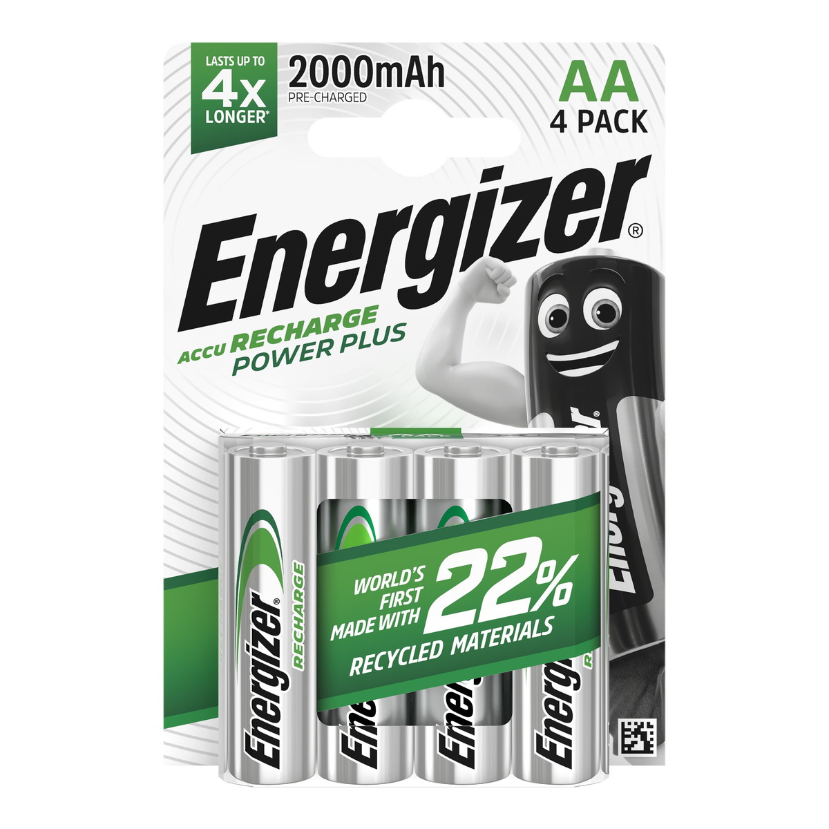 Акумулятор R6 AA - ENERGIZER PRE-CH POWER PLUS / 2000 MAH NI-MH 1 (R6RCH2000PP) Energizer фото 3