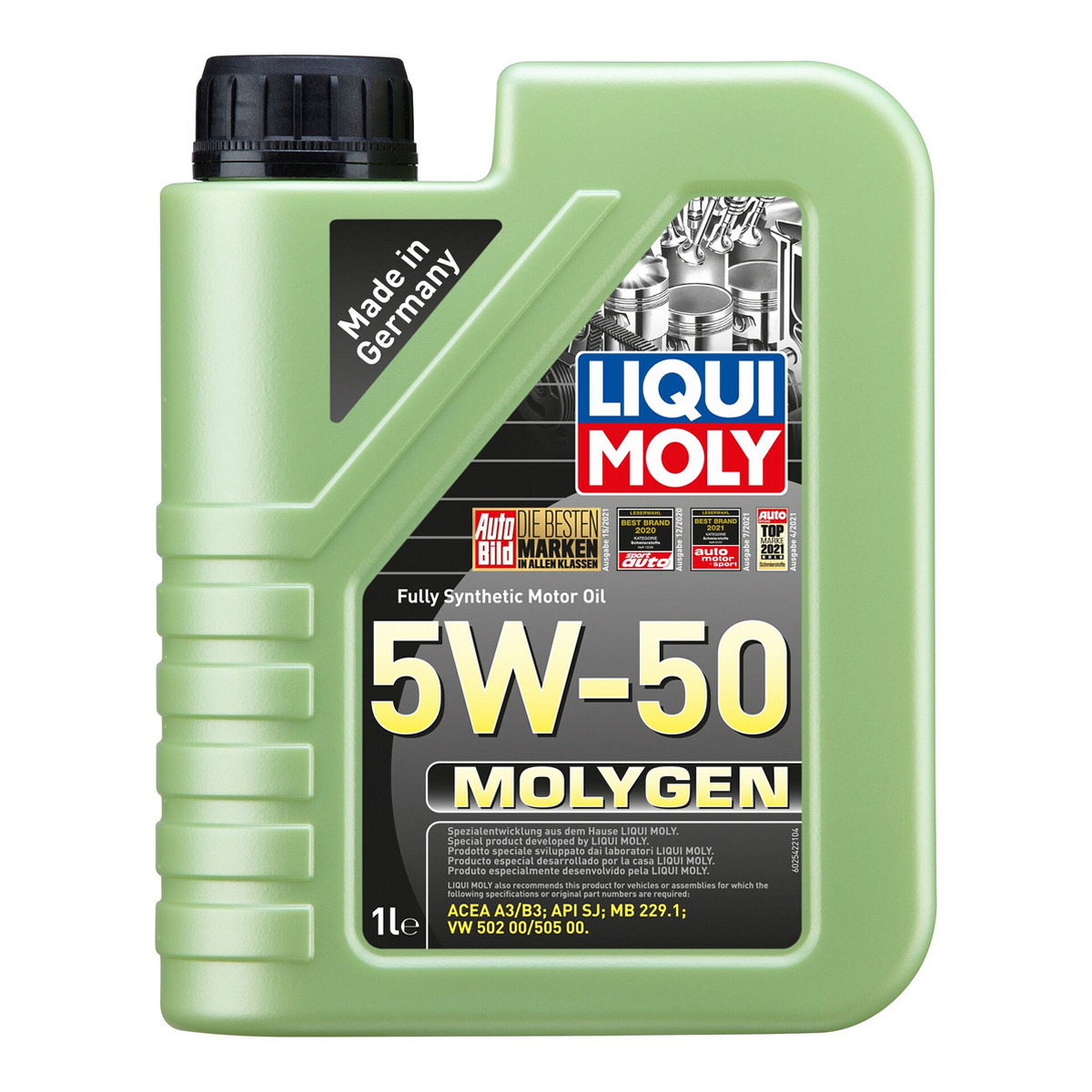 Олива моторна Molygen 5W-50 1л LIQUI MOLY (2542) Liqui Moly фото 3