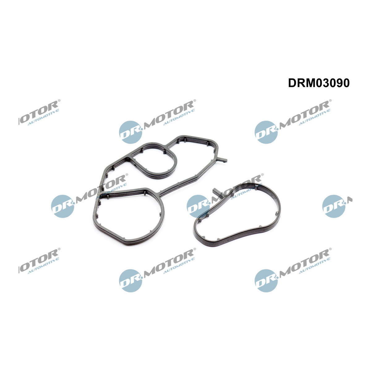 Комплект прокладок гумових OIL COOLER (SET) PSA 1.6 HDI 08- DR MOTOR (DRM03090) DR.motor фото 3