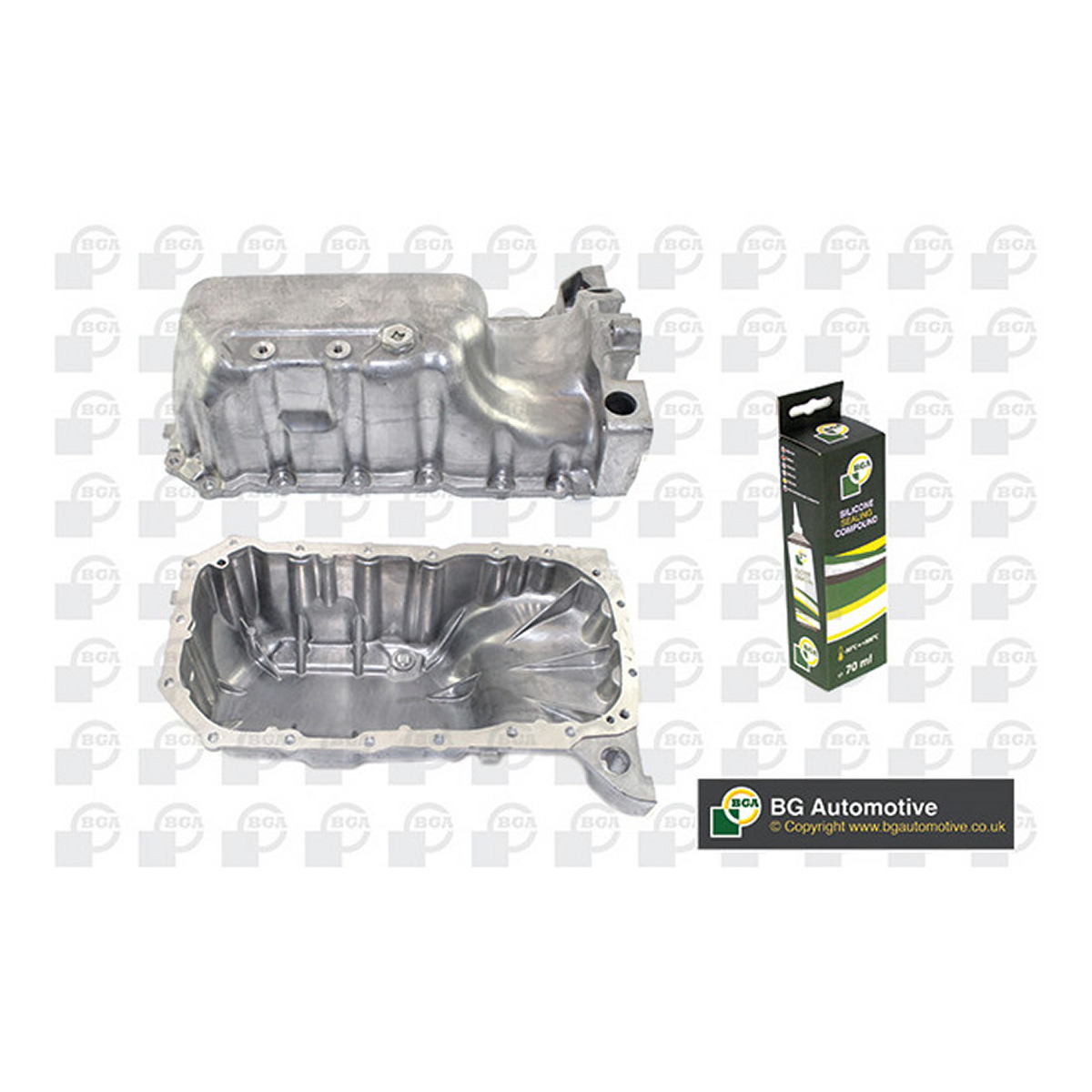 Піддон картера ДВЗ CITROEN BERLINGO 2008-2012, C2 2004-2010, C3 2002-2010, C3 PLURIE BGA (SP1405) BGA фото 3