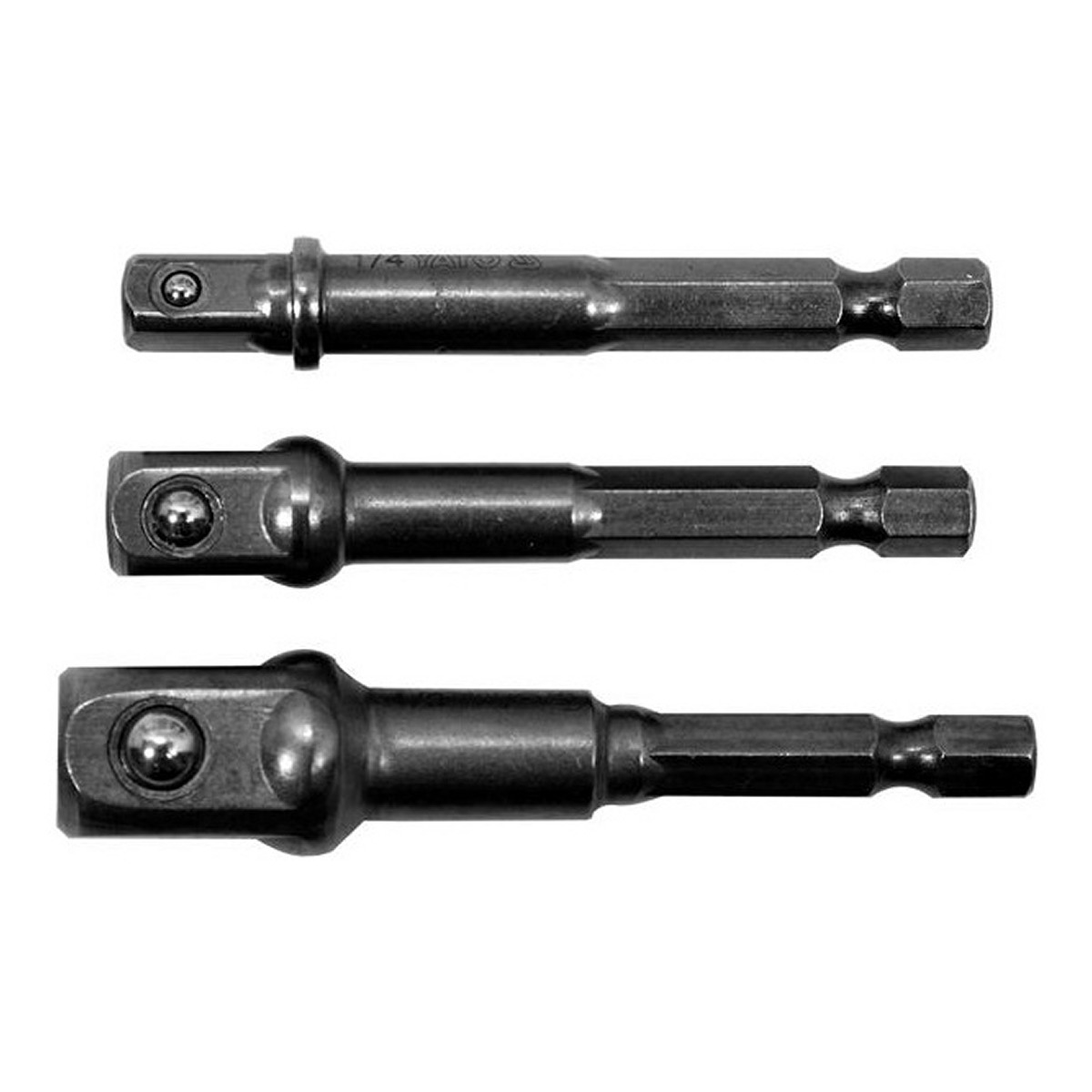 Набір тримачів-адаптерів для торцевих головок 1/4", 3/8", 1/2" YATO (YT-04685) Yato фото 3