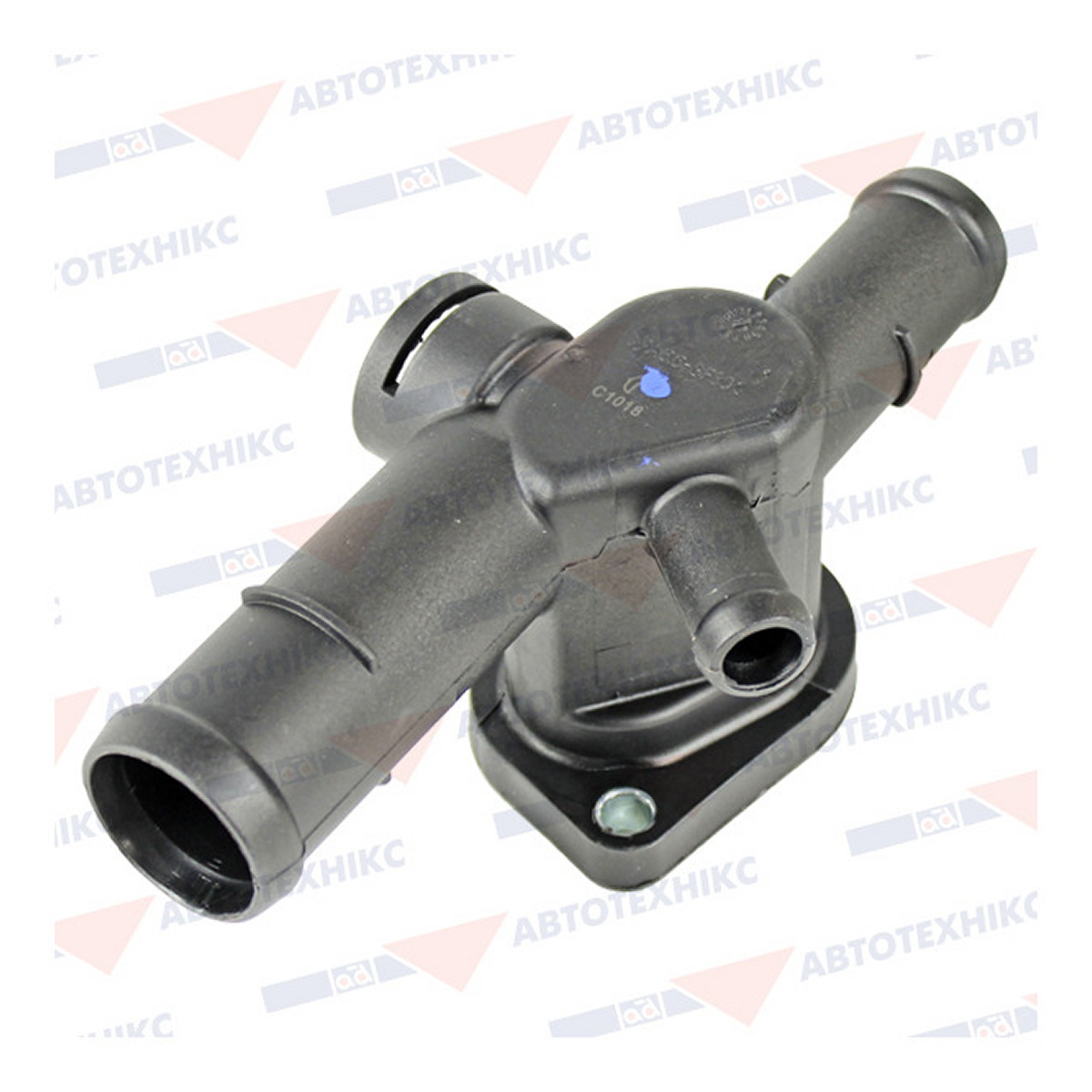 Фланець системи охолодження VOLKSWAGEN BEETLE 2000-2011, GOLF 2009-2010, JETTA 2006-2010, PAS BGA (FA0122) BGA фото 3
