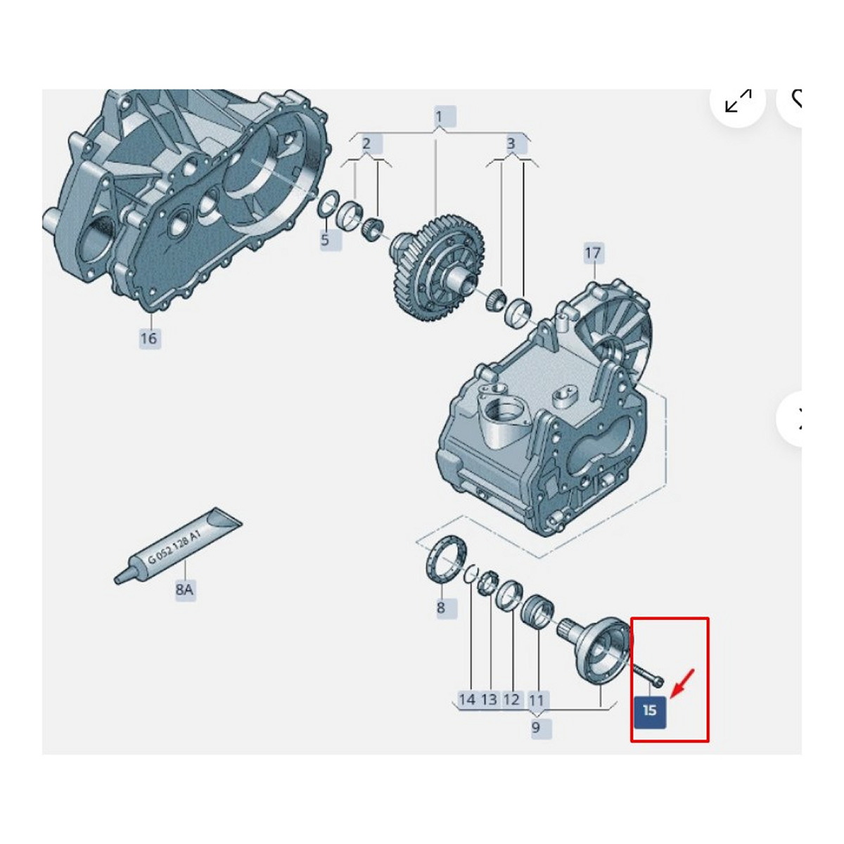 Болт з фігурною головкою C ЦИЛІНдриЧНИЙ VAG (02J409359) VAG фото 3