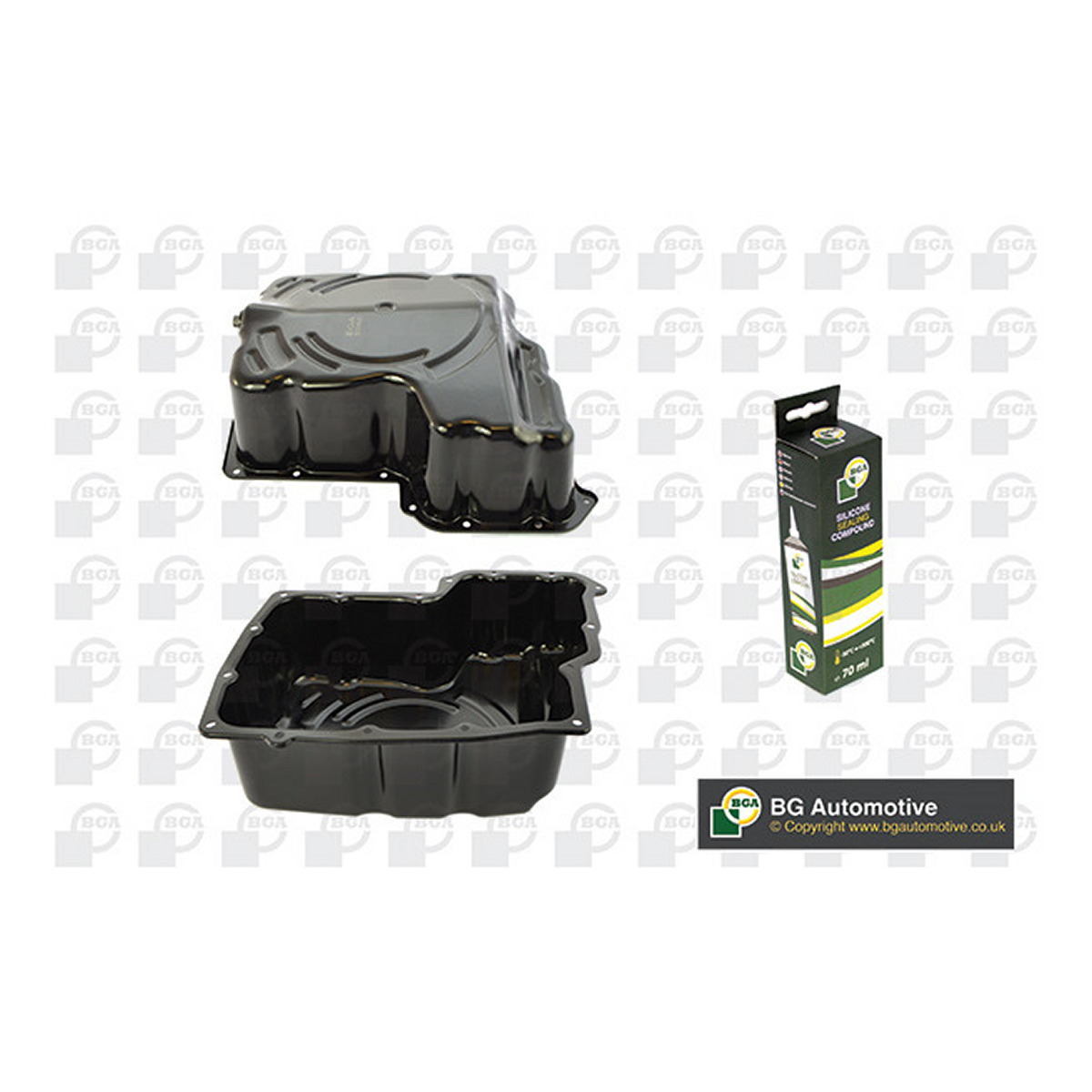 Піддон картера ДВЗ FORD TRANSIT 2011-, TRANSIT TOURNEO 2011- BGA (SP2319) BGA фото 3