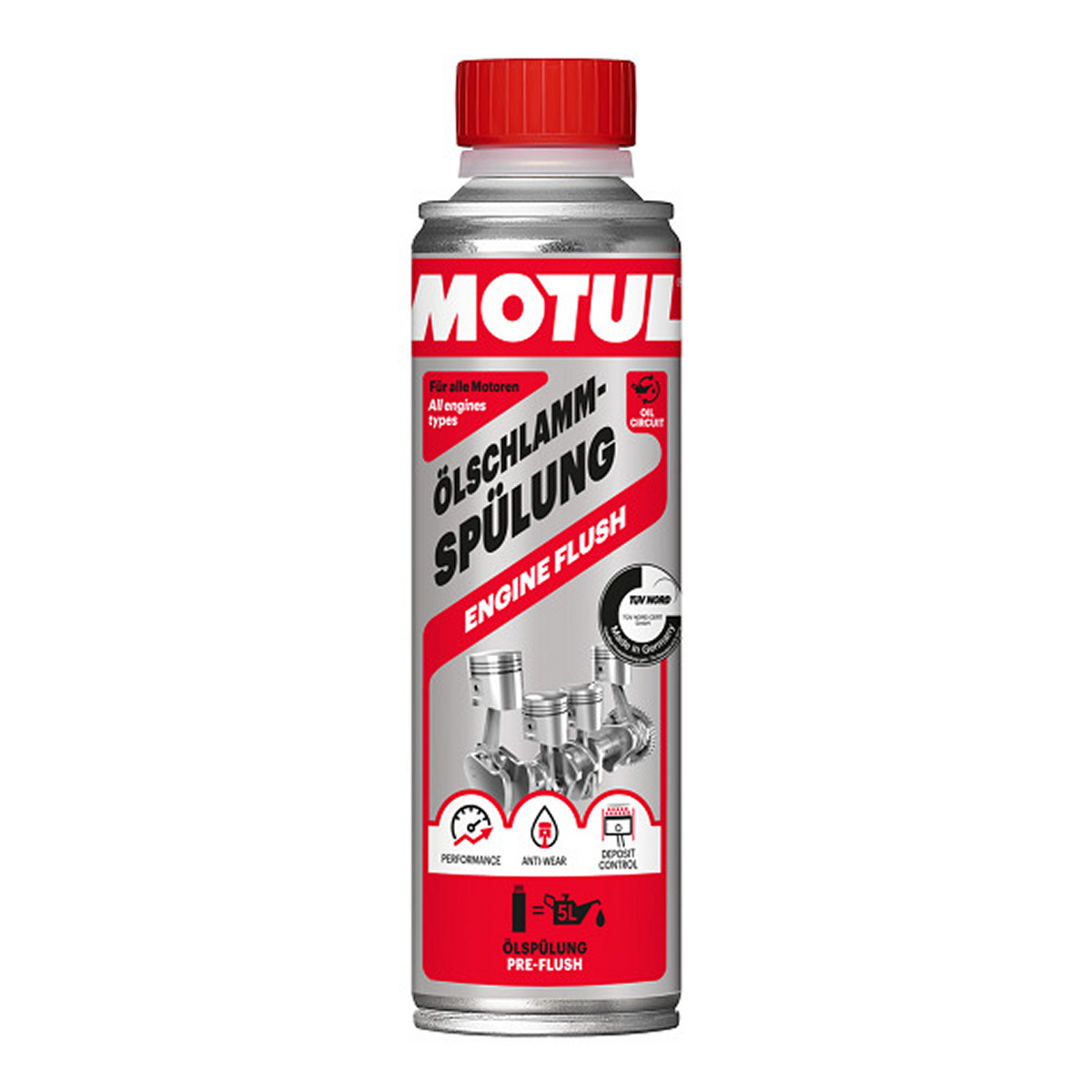 Масляної системи двигуна MOTUL ENGINE FLUSH 12Х0.3L (114294) Motul фото 3