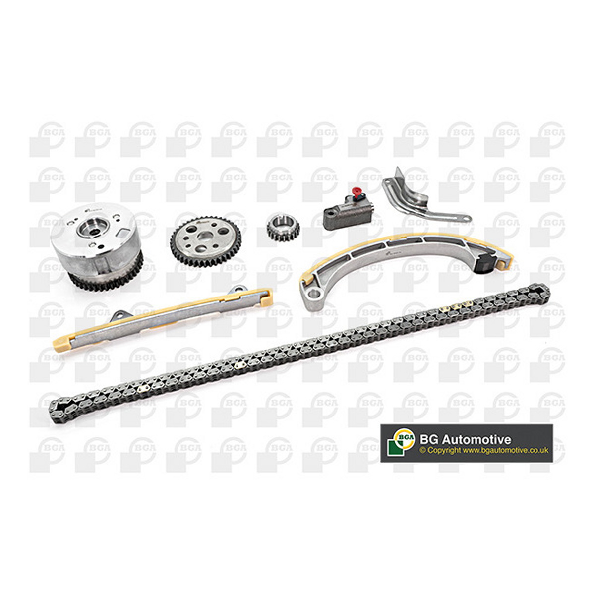 Ланцюг з натягувачем в комплекті TOYOTA YARIS (_P9_) 1.3 VVT-I (SCP90_, SCP90R) 2005.08 - 2010.11 BGA (TC9100VFK) BGA фото 3