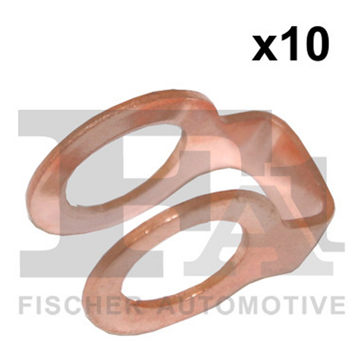 Шайба мідна SET (10PCS) CU 10,50 X 16,00 X 12,00 ZWILL, 1 ММ FISCHER (920.032.010) Fischer фото 3