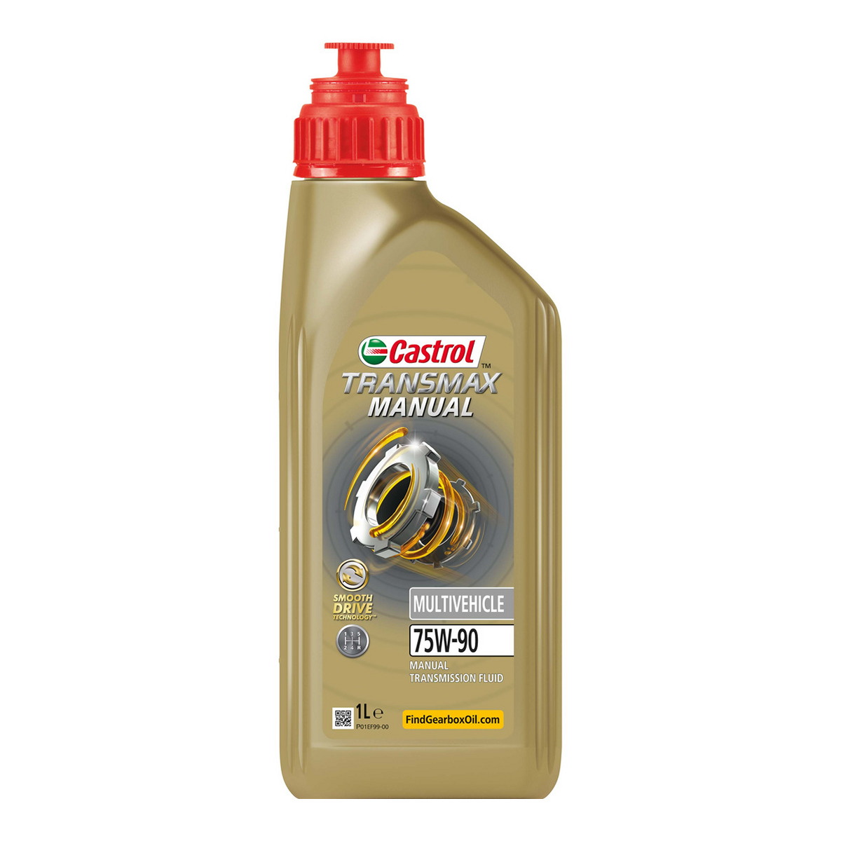 Олива трансмісійна TRANSMAX MANUAL MULTIVEHICLE 75W-90 1л TRANSMAX MANUAL MULTIVEHICLE 75W-90 12X1L CASTROL (CS 75W90 TR M MV 1L) Castrol фото 3