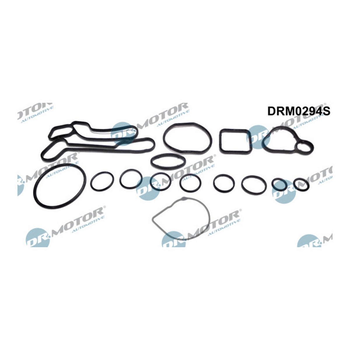 Комплект прокладок з різних матеріалів OPEL OIL COOLER GASKET SET ASTRA H, CORSA D, VECTRA C, ZAFIRA B, DR MOTOR (DRM0294S) DR.motor фото 3