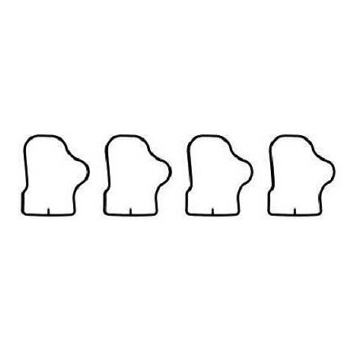 Комплект прокладок гумових КОЛЛ. IN (SET) OPEL 1.2/1.4 ASTRA J/CORSA D 09- A12XER/A14XEL (4Ш PAYEN (HA5071) PAYEN фото 3