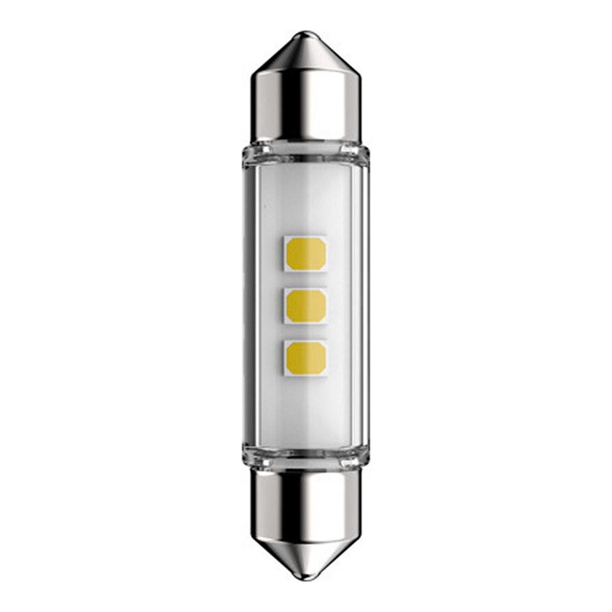 Автолампа світлодіодна C5W LED 12V 1W 4000K 43MM SV8,5 / LED-WARM WHITE ULTINON PRO7000 PHILIPS (11866WU70X1) Philips фото 3