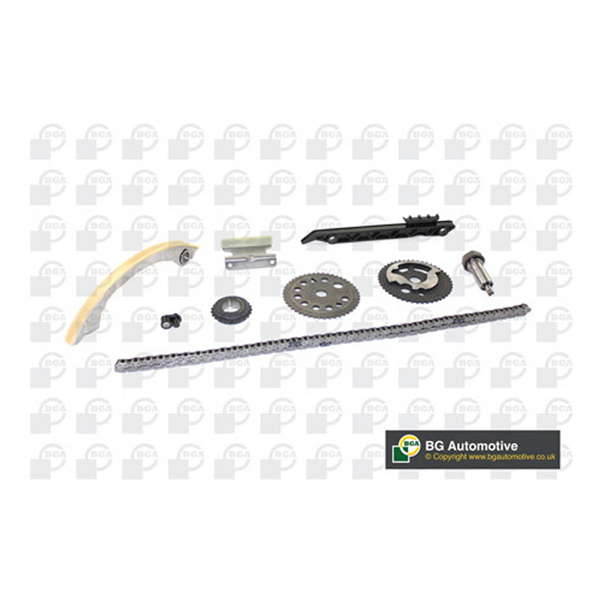 Ланцюг з натягувачем в комплекті OPEL VECTRA C (Z02) 2.2 DGI (F69) 2003.10 - 2008.08 BGA (TC0255FK) BGA фото 3