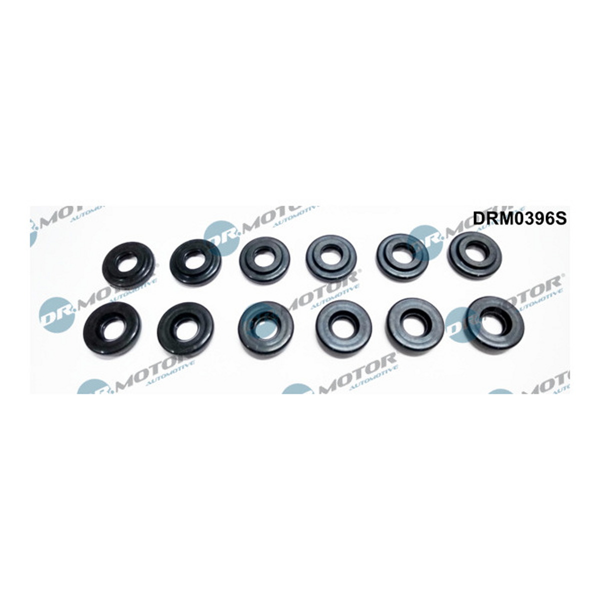 Комплект прокладок гумових ПОД БОЛТ (SET) (12PCS) BMW 3 (E36), 3 (E46), 5 (E34), 5 (E39), 7 DR MOTOR (DRM0396S) DR.motor фото 3