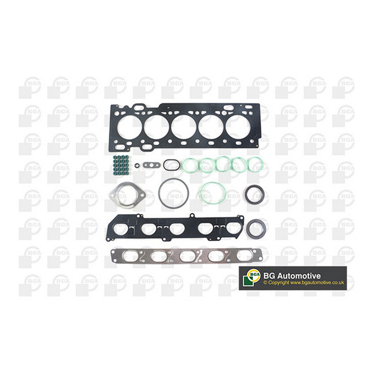 Комплект прокладок з різних матеріалів HEAD SET VOLVO C30 2006-2008, C70 2006-2007, S40 2004-2007, S80 2 BGA (HK0737) BGA фото 3